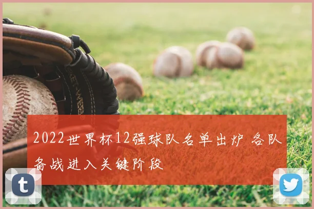 2022世界杯12强球队名单出炉 各队备战进入关键阶段