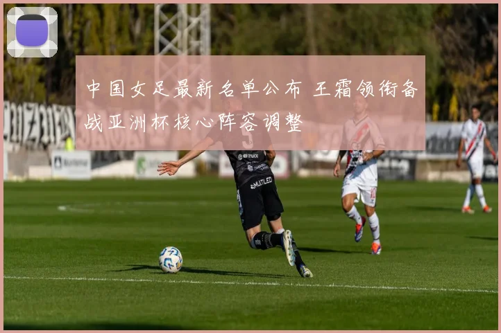 中国女足最新名单公布 王霜领衔备战亚洲杯核心阵容调整